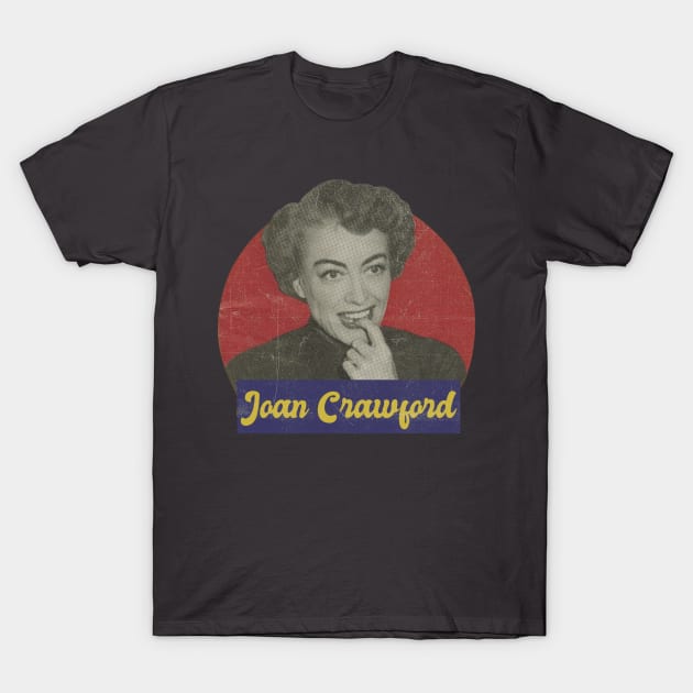Vintage Joan Crawford portrait T-Shirt by Christyn Evans